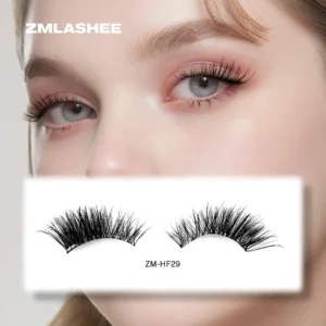 private label press on half lash supplier ZM-HF29