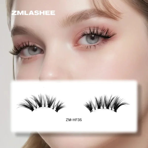 private label press on half lash supplier ZM-HF35-2