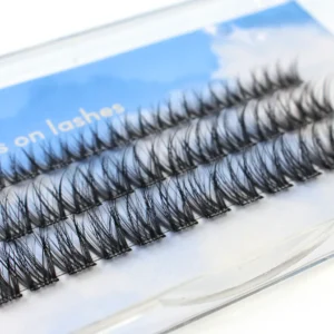 Best Vendor Wholesale Pre Glued Cluster Lashes ZM-C01