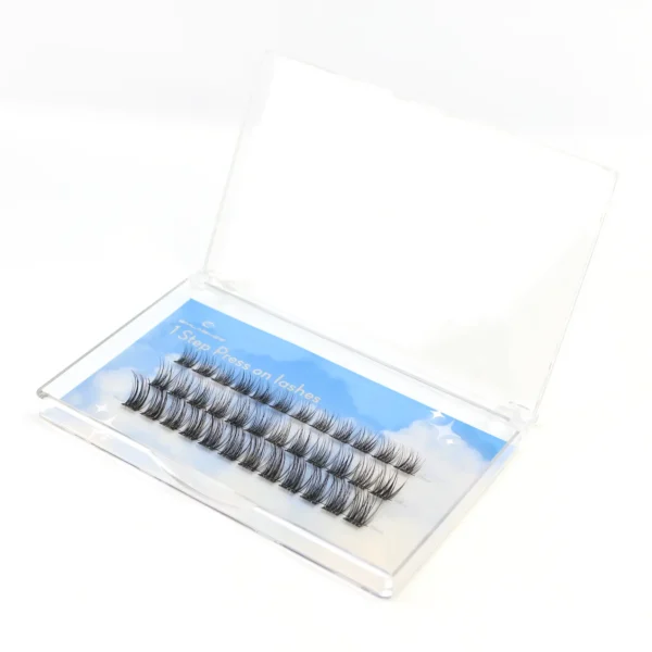 Best Vendor Wholesale Pre Glued Cluster Lashes ZM-C06 - Image 3