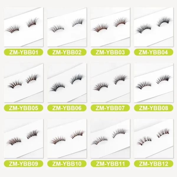 Customize Best Self Adhesive Lashes Vendor YBB09 - Image 3