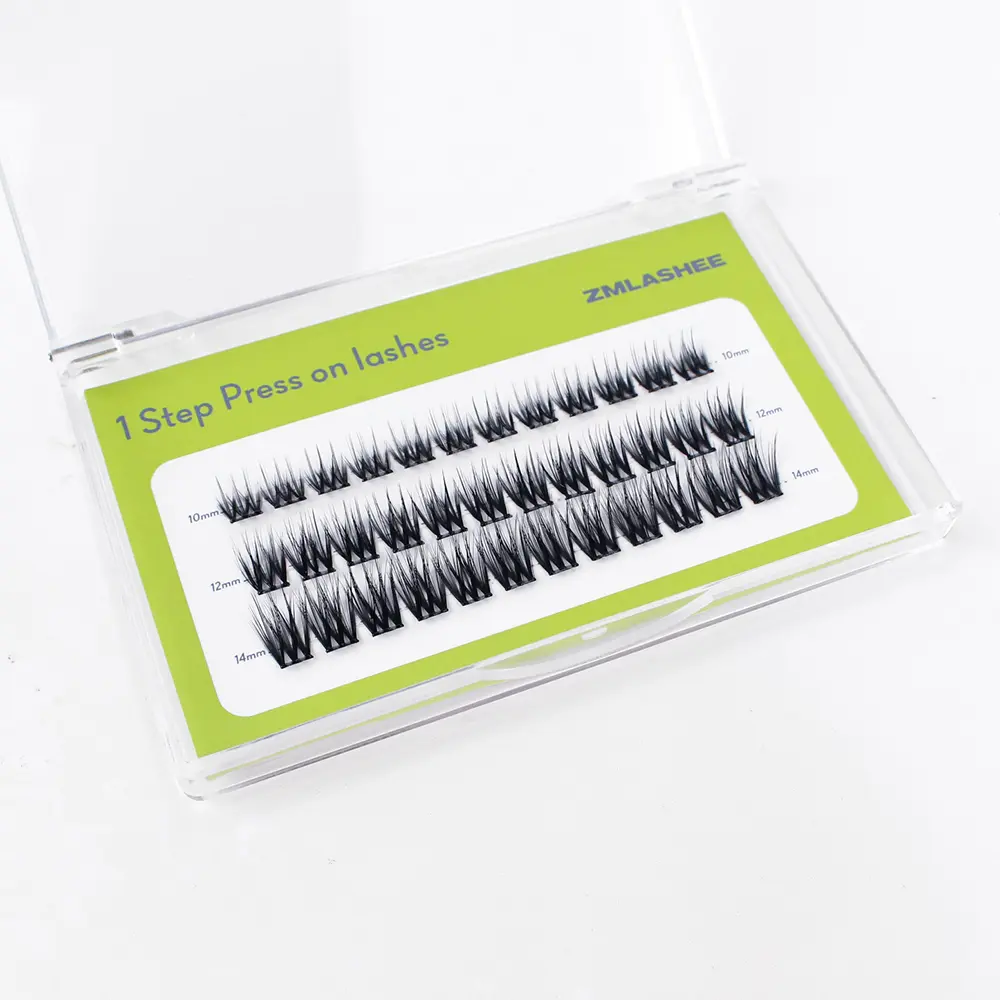 white label press on cluster lash-mw05-2