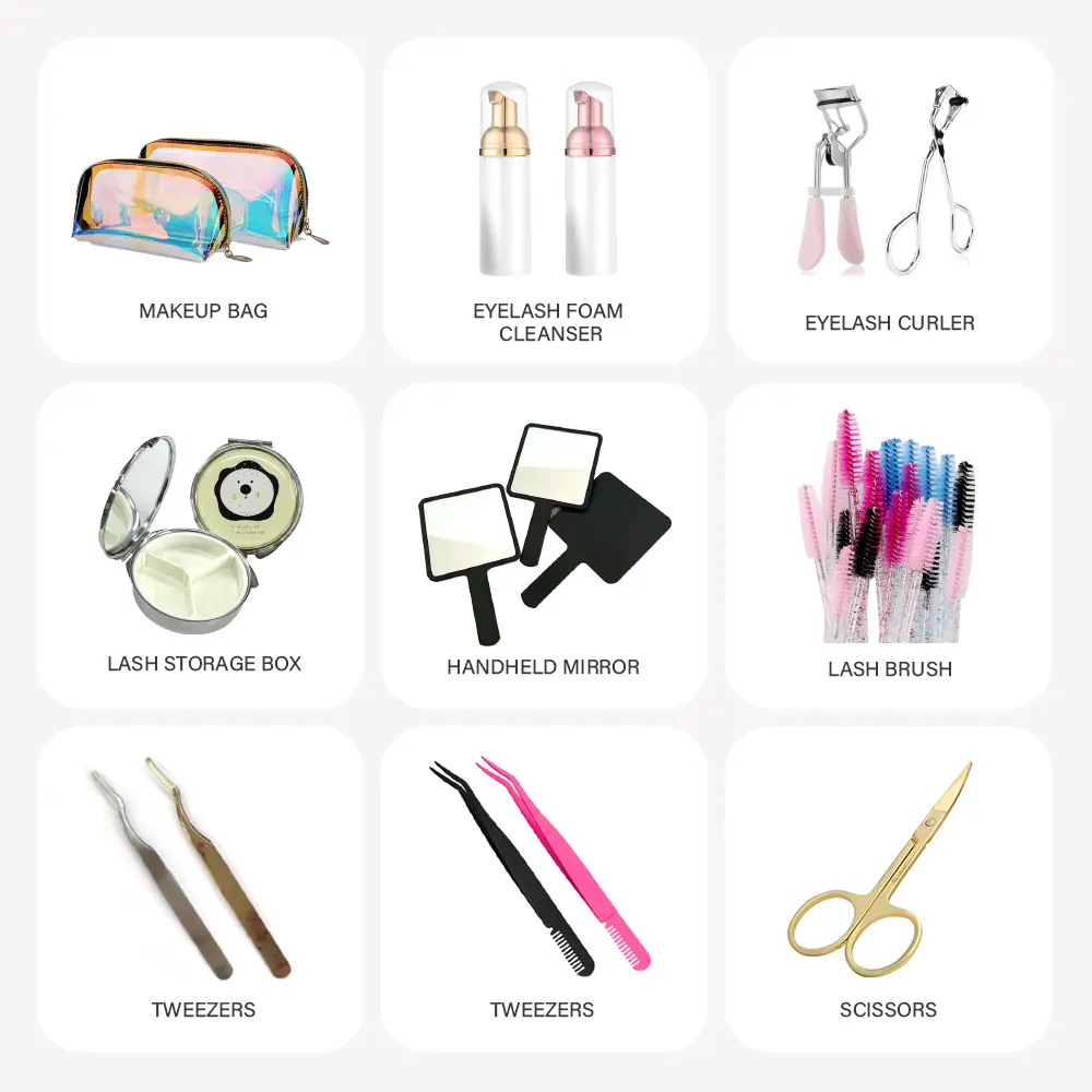 Private Label pre glued lash factory (7)