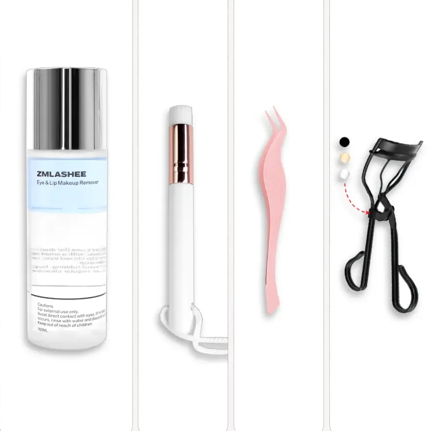 Private Label diy cluster eyelashes factory (18)