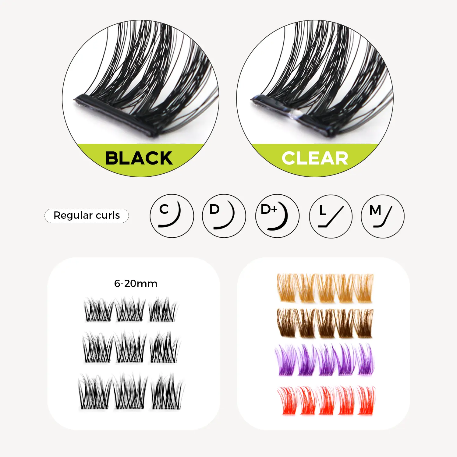 Private Label pre glued lashes factory (21)