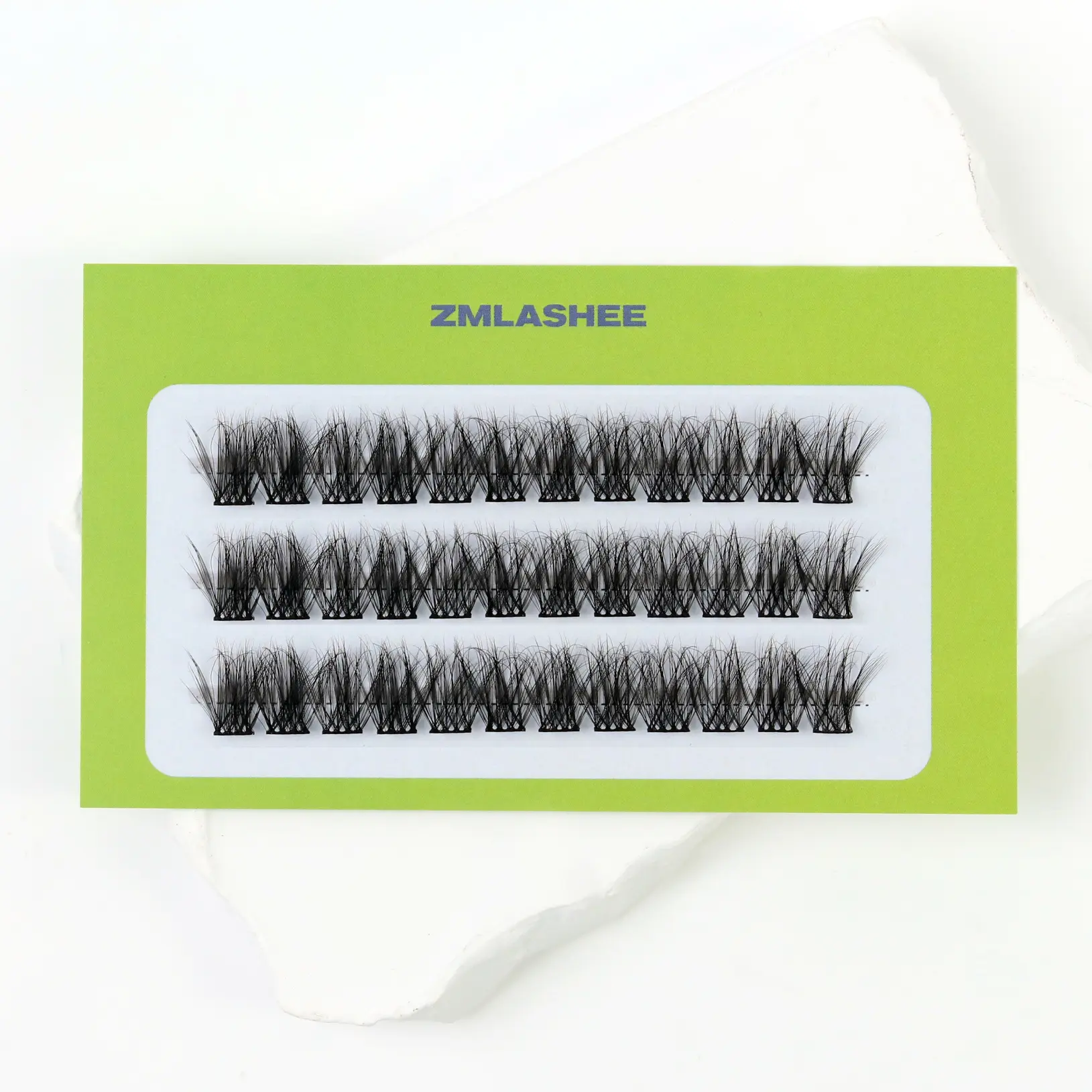 best Private Label cluster lashes manufacturer-BE08-1